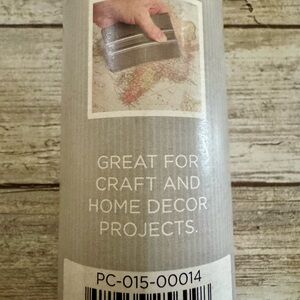 New Unopened DCWV World Map Decorative Roll Featuring Vintage Map Craft Project